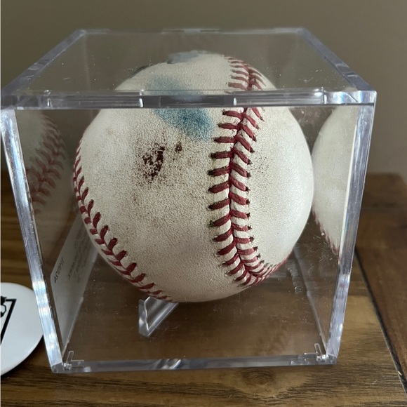 SF Giants vs Cardinals 7/10/24 Game Used Ball MLB Authentication Jackson Jimenez - Picture 8 of 14